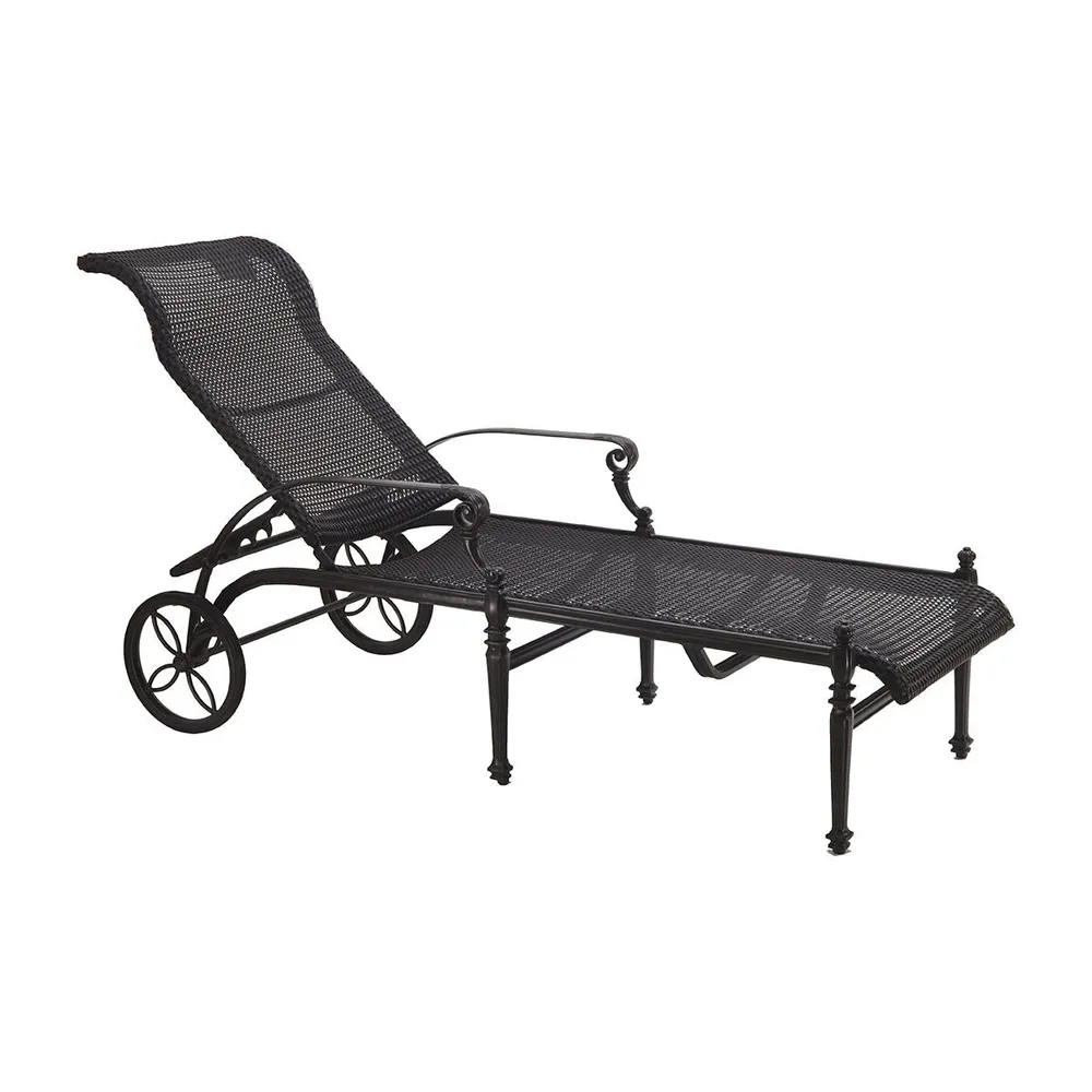 Grand Terrace Woven Chaise
