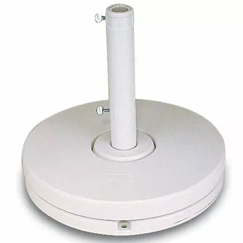 Grosfillex 70 lb Market Umbrella Base, White