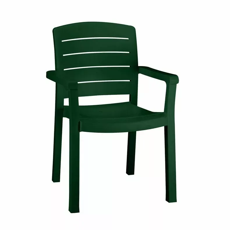 Grosfillex Acadia Dining Chair, Amazon Green