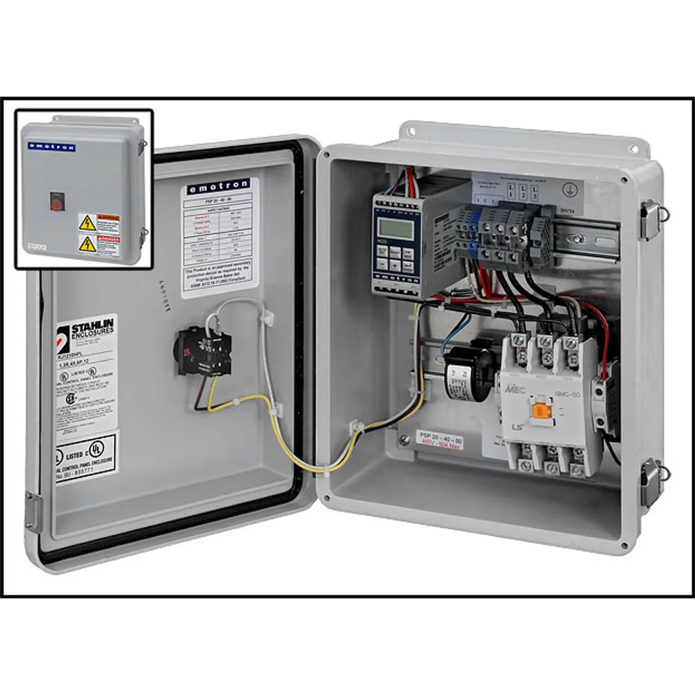 H2Flow Controls Emotron 3PH 480V 26 To 50 AMP VGB Auto Pump Shut Off (#PSP20-40-50)