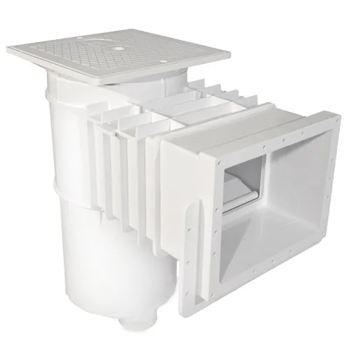 Hayward Dark Gray Small Mouth Skimmer 2″ Pipe Square Lid for Polymer and Fiberglass Pools