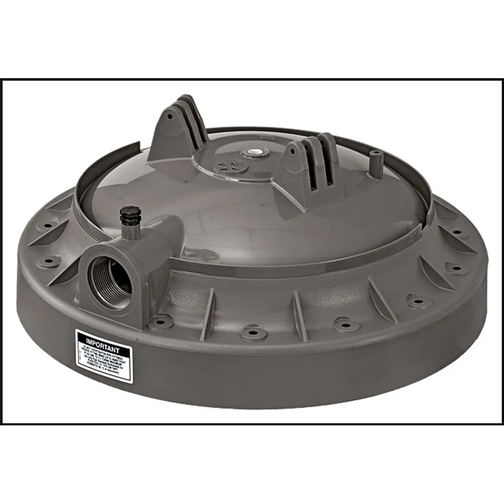 Hayward EC65/75 Taupe Filter Head With New Vent Valve (#ECX11194AT)