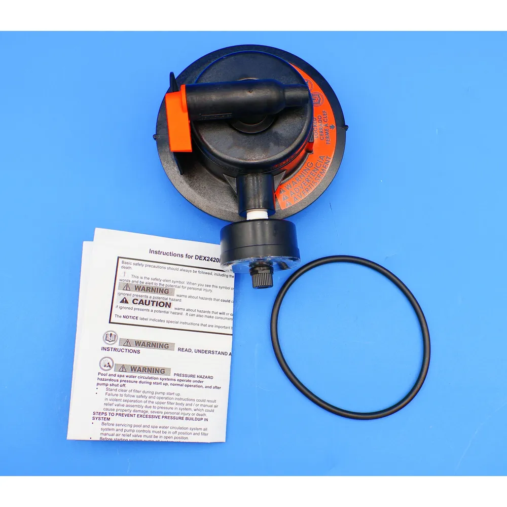 Hayward SwimClear, HCF, ProGrid Filter Manual Air Relief Valve DEX2420MAR2