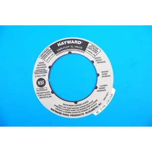 Hayward Vari-Flo Backwash Valve Label SPX0714G