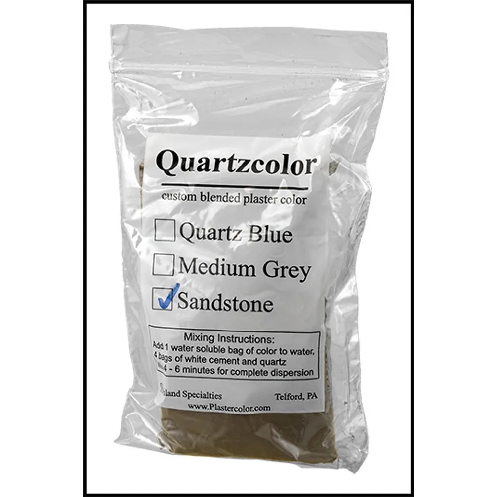 Highland Quartzcolor Sandstone Custom Blended Plaster Color