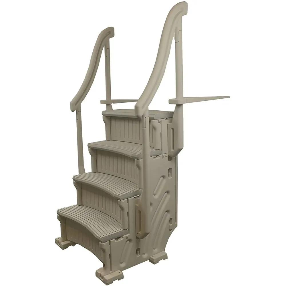 In-Pool Stair Case for Curve Step System