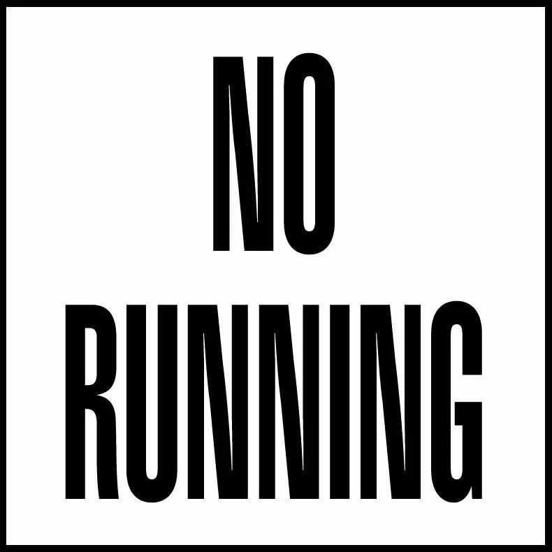 Inlays C611506 Smooth Ceramic Single Message Info Tile, No Running Message