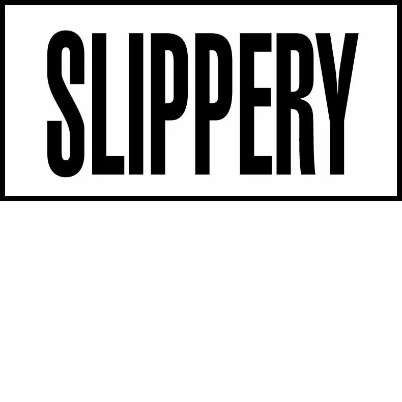 Inlays C611742 Smooth Ceramic Message Info Tile, Slippery