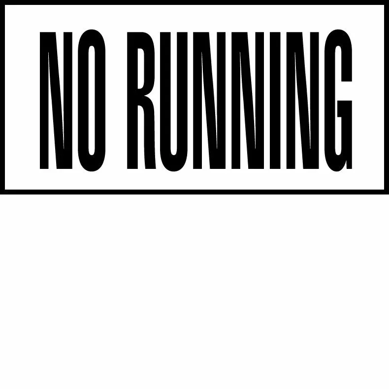 Inlays C621705 Non-Skid Ceramic Message Info Tile, No Running