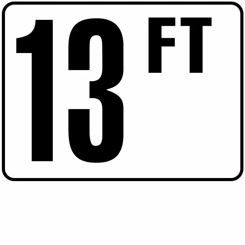 Inlays Foot Series Plastic Stick-on Info Tile, 13 FT