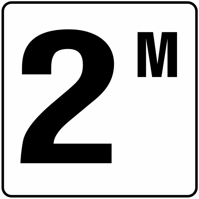 Inlays V623020 Metric Series Stick-on Vinyl Info Tile, 2 M