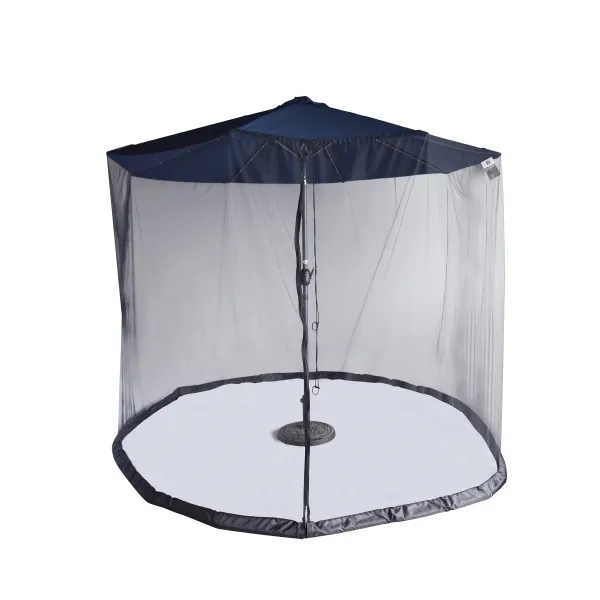 Insect Repellant All-Weather Outdoor Umbrella Bug Screen for 9′ Umbrellas
