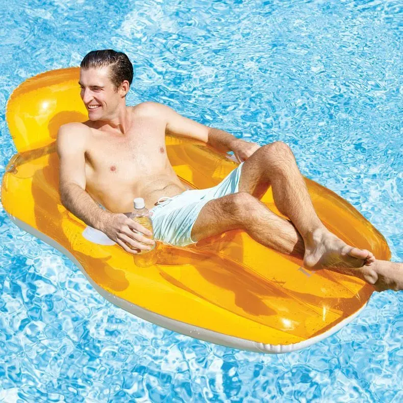 Intex Chill ‘N Float Lounge, Orange