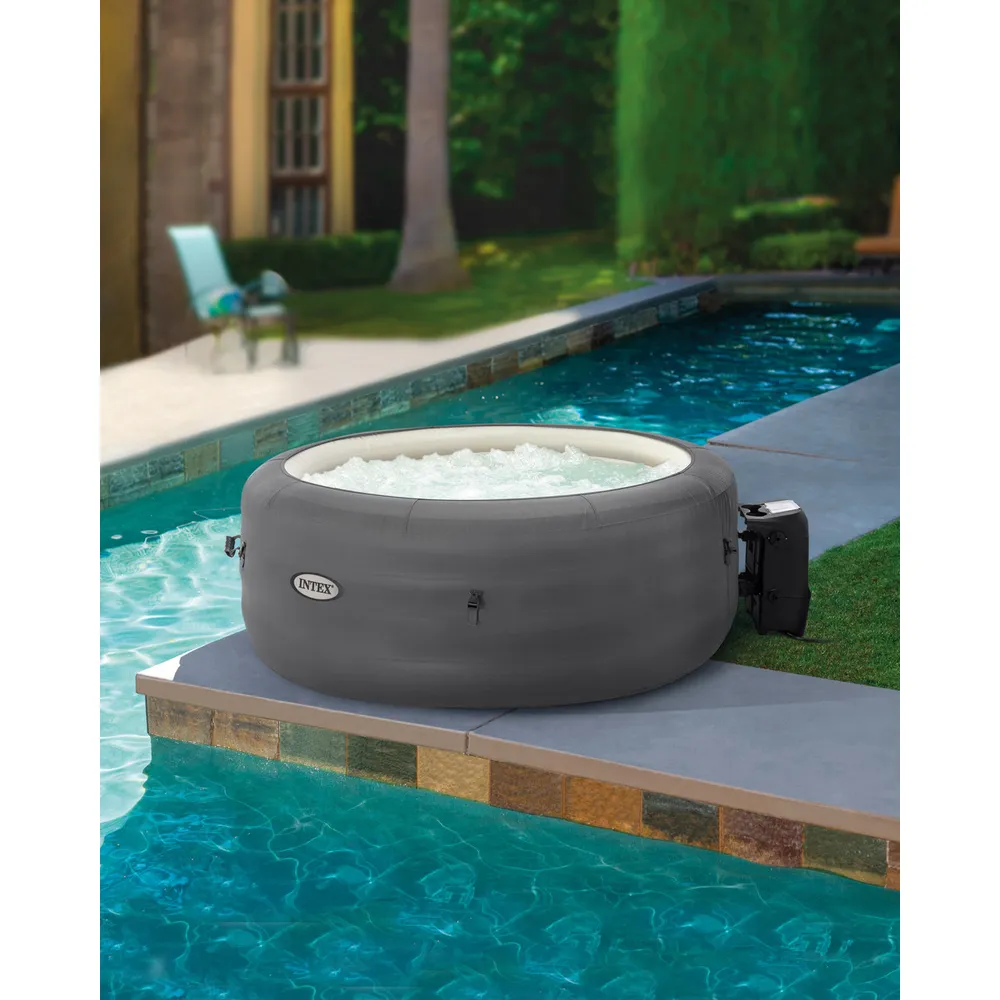 Intex SimpleSpa Bubble Massage Inflatable Hot Tub