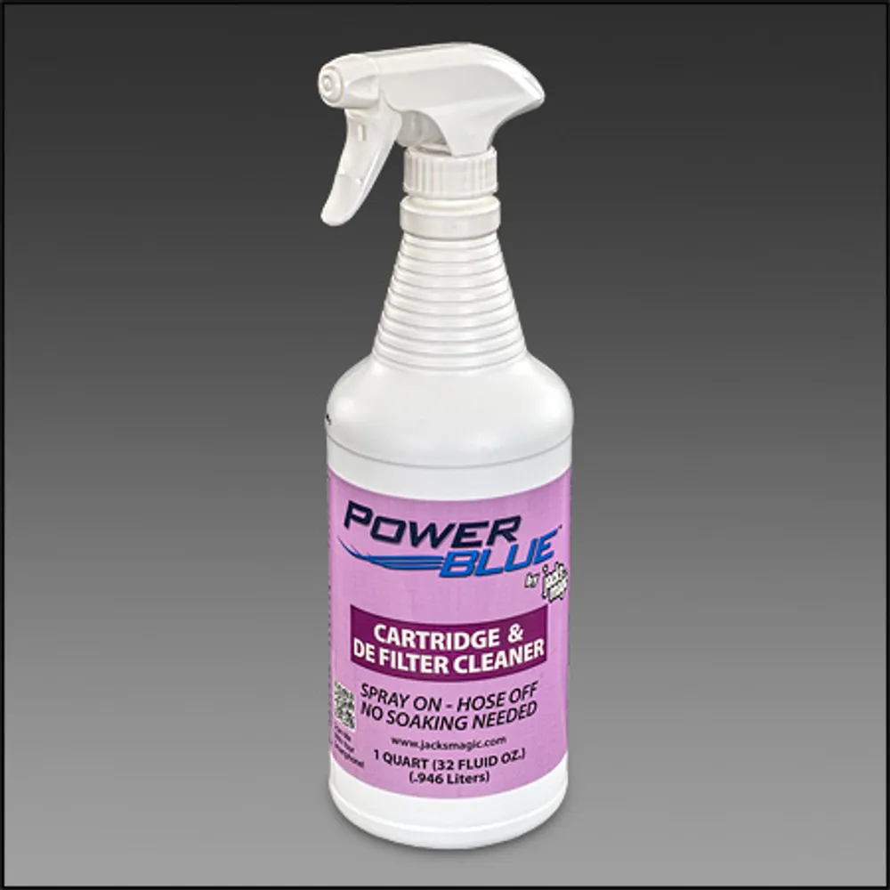 Jack’s Magic Power Blue Cartridge and DE Filter Cleaner 32 oz