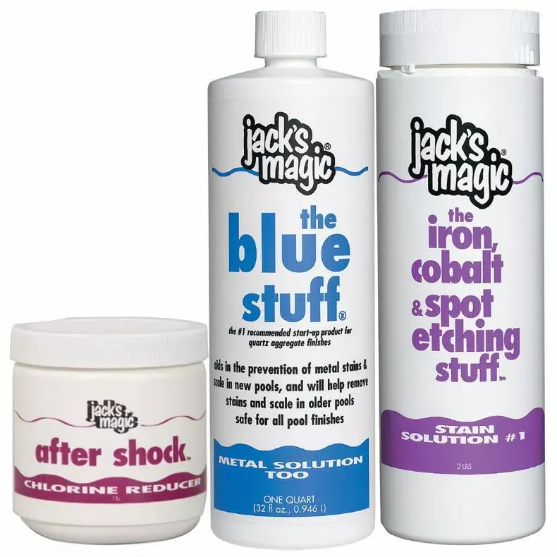 Jack’s Magic Stain Solution #1 Value Pack for Chlorine Pools