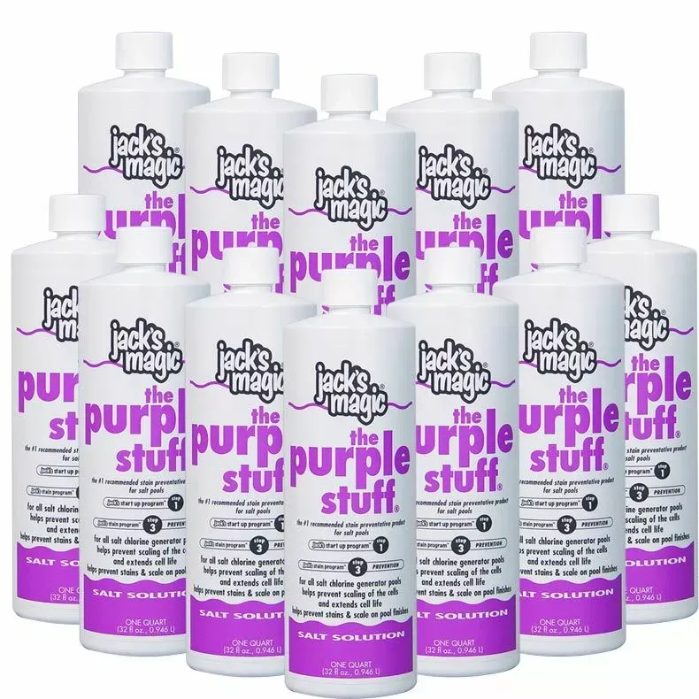 Jack’s Magic The Purple Stuff Salt Solution, 12 Quart