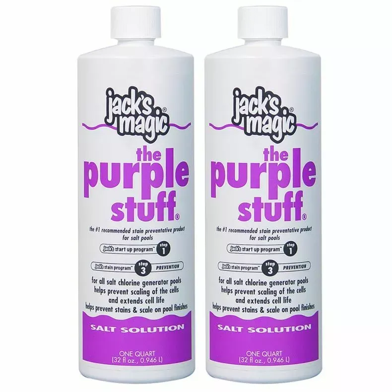 Jack’s Magic The Purple Stuff Salt Solution, 2 Quarts