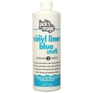 Jacks Magic Vinyl Liner Blue Stuff, 32 oz Bottle | JMBLUEVINYL032