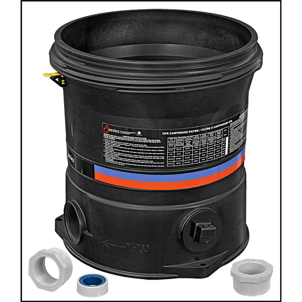 Jacuzzi/Carvin Body For CFR 50/75 Sq. Ft. With 2″ Connection (#42289306R)