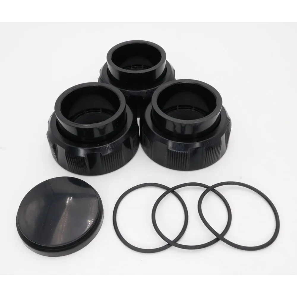 Jandy CV, CL, DEV, CS, CJ Filter Union and Drain Plug Set 2″ x 2.5″ R0461800