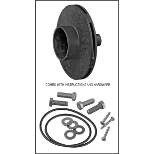 Jandy/Zodiac 1HP Full-Rated 1 1/2HP Up-Rated Impeller For MHP/MHPU Series (#R0340003)