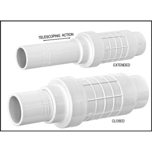 King Bros. Industries 3″ Quik-Fix Repair Coupling Slip (#QF-3000)
