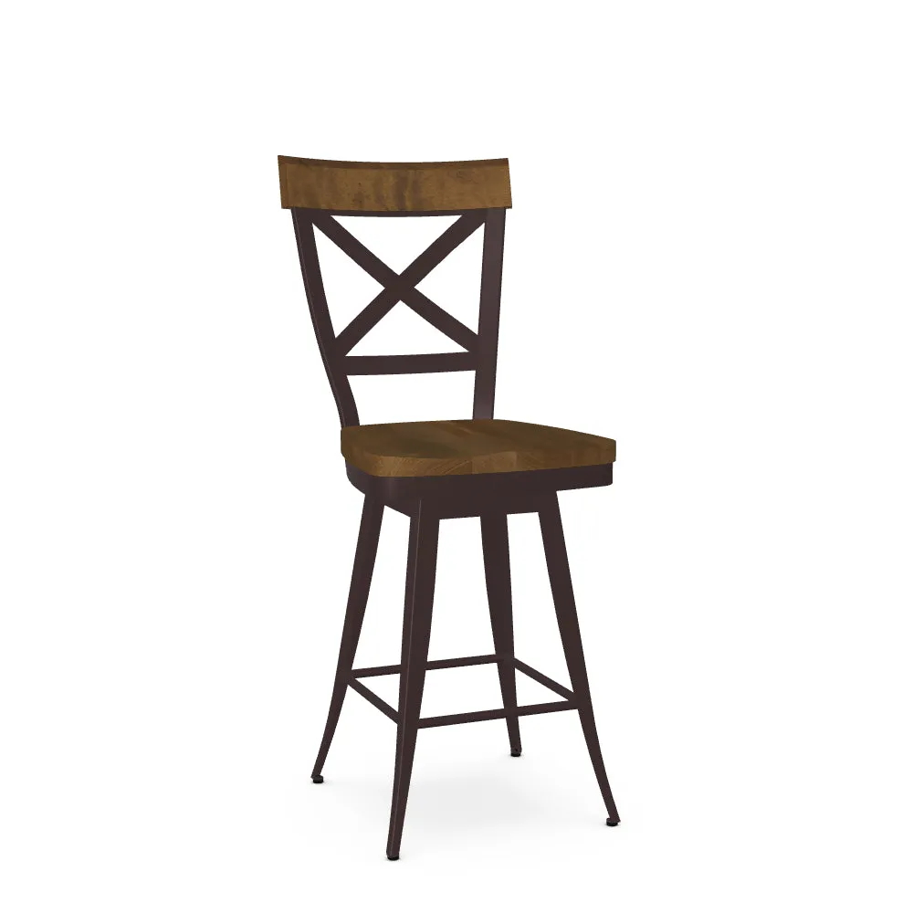 Kyle Counter Stool – Wood Seat