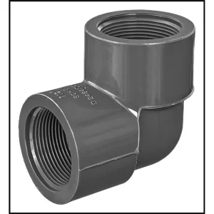 Lasco 1 1/2″ 90 Degree Elbow Pipe Fitting SCH 80 FPT X FPT (#808-015)