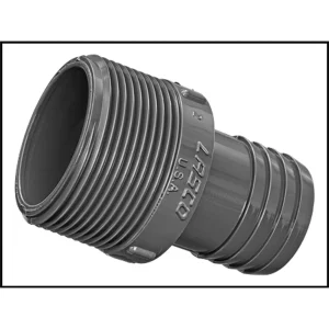 Lasco 1 1/2″ X 1 1/4″ Male Adapter MPT X INS (#1436-212)