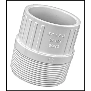 Lasco 2″ X 1 1/2″ Male Adapter MPT X F-Slip (#436-251)