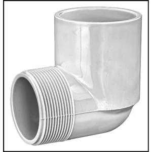 Lasco 2″ X 2″ 90 Degree Street Elbow Slip X MPT (#410-020)