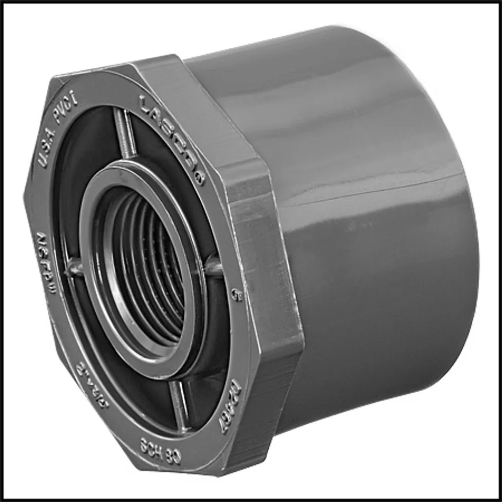Lasco 2″ X 3/4″ Bushing SCH 80 Slip X FPT (#838-248)