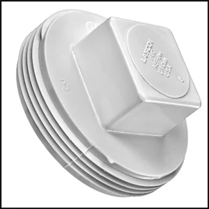 Lasco 3″ White Square Head Plastic Plug (#D106-030)