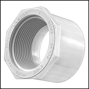 Lasco 3″ X 2 1/2″ Reducer Bushing Slip X FPT (#438-339)