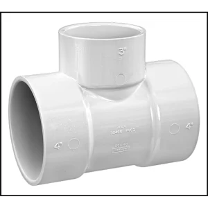 Lasco 4″ X 4″ X 3″ Tee Slip X Slip X Slip (#401-422)
