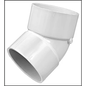 Lasco 6″ X 6″ 45 Degree Elbow PVC Slip X Slip (#417-060)