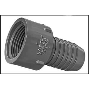 Lasco PVC #1435-010 – Female Adaptor x Insert 1″