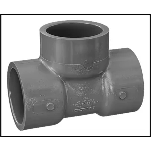 Lasco PVC #801-025 – Tee SCH 80 2-1/2″ Slip