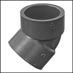 Lasco PVC #817-030 – Elbow 45 Degrees SCH 80 3″ Slip