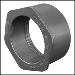 Lasco PVC #837-585 – Bushing SCH 80 Slip 8″ X Slip 6″