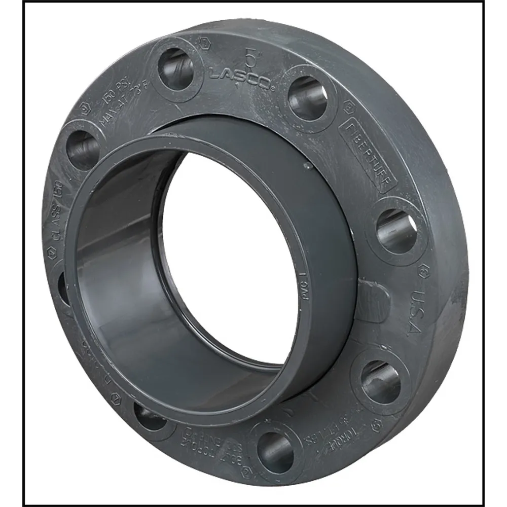 Lasco/Spears MFG Co. Sch. 80 PVC Flange Slip 5″ (Socket) (#854-050FT)