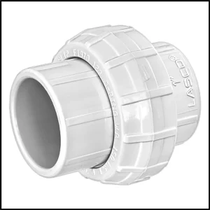 Lasco Union 1″ X 1″ PVC Fitting SCH 40 Slip X Slip (#457-010)
