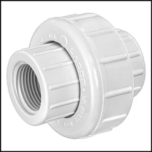 Lasco Union 3/4″ X 3/4″ PVC Fitting SCH 40 FPT X FPT (#458-007)