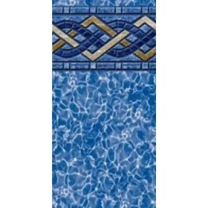 Latham 18′ x 33′ Oval Brighton Prism 52″ Unibead 20GA Liner