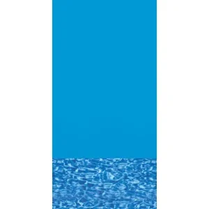 Latham 24′ Round Blue Wall/Swirl Bottom 48″-54″ Wall Overlap 20GA Liner