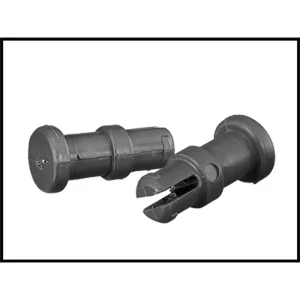 Letro LLU147G Snap Fit Vac Gray Tube Post for Legend