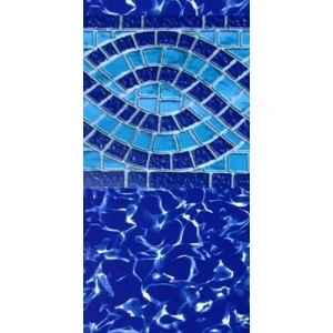 Liner Doctors 12′ x 23′ Oval Willow Creek 52″ Unibead 25GA Liner