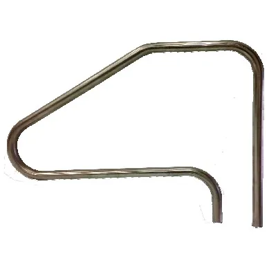 Maple 8″ Bend Return To Deck Handrail – Stainless Steel