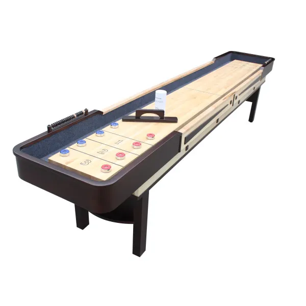 Merlot 9ft Shuffleboard Table – Espresso Finish